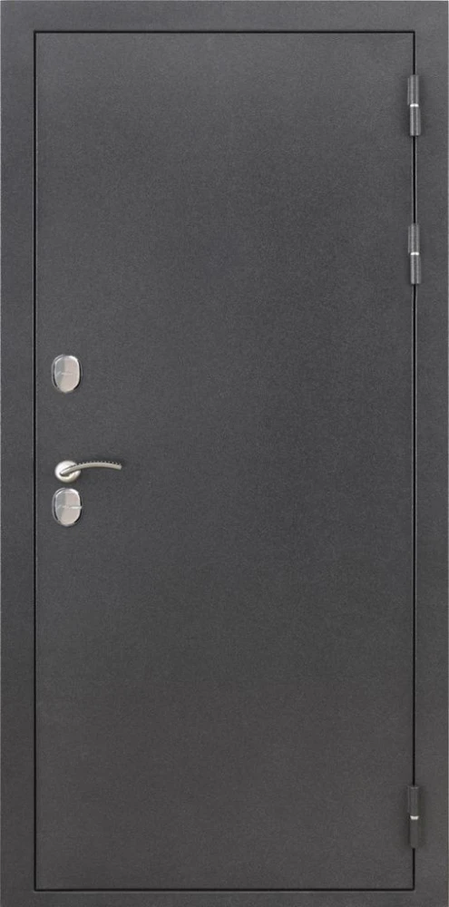 Входная дверь ДвериПРО Термо серебро ФЛ-291 (Лине, 10мм, Белый софт) DPRO227630 внешняя сторона