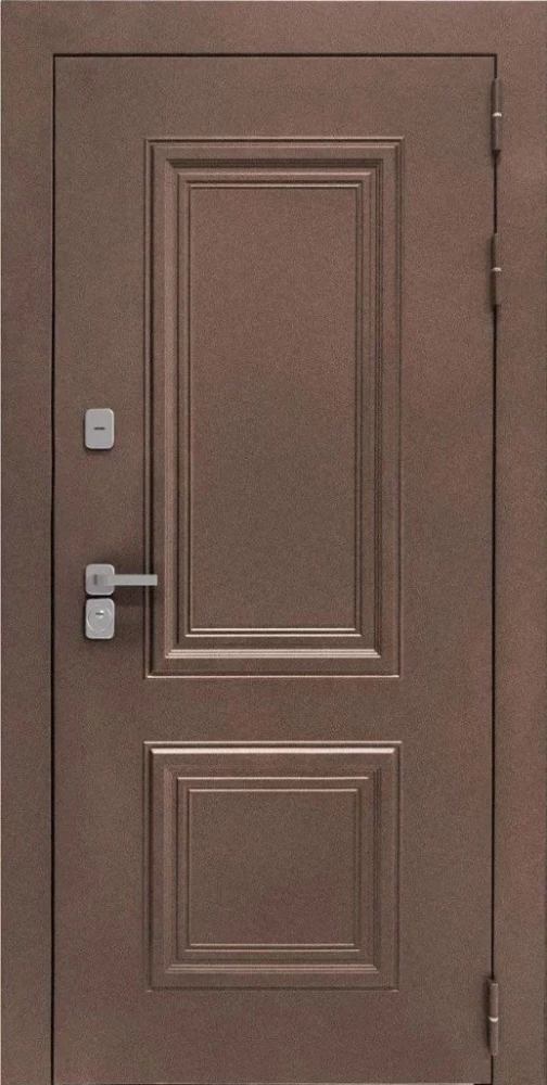 Входная дверь ДвериПРО Д-68 Лаура-2 (16мм, мореный дуб) DPRO197013 внешняя сторона