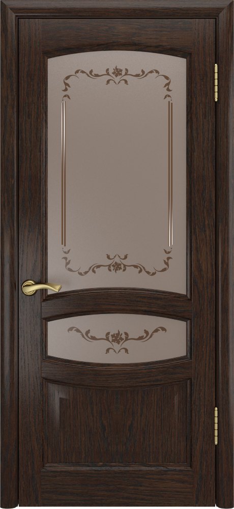 Межкомнатная дверь Деметра (Мореный дуб, до, 900x2000)