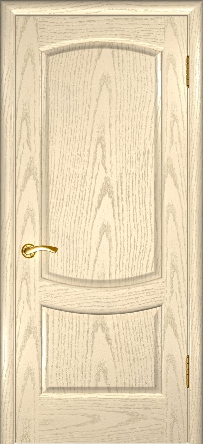 Фото Межкомнатная дверь Лаура 2 (Дуб слоновая кость, глухая, 900x2000)