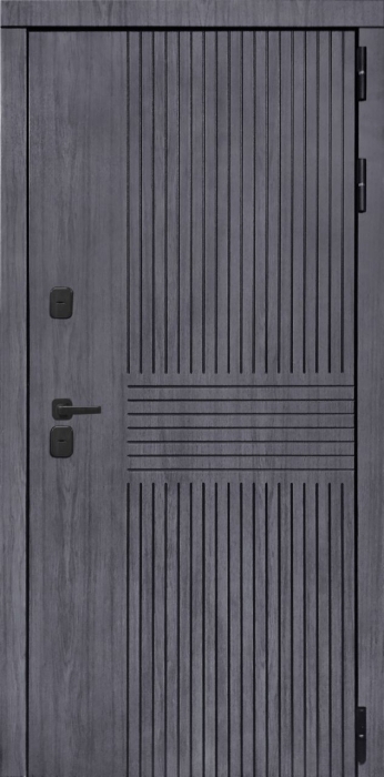 Входная дверь Берген Экошпон СБ-3 (16мм, капучино) внешняя сторона