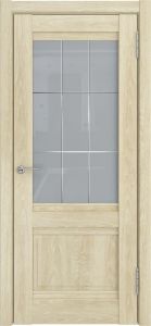 Межкомнатная дверь ЛУ-52 (Дуб филадельфия крем, ст.белое, 900x2000)