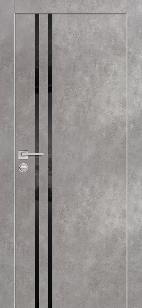 Фото Межкомнатная дверь PX-11 Серый бетон