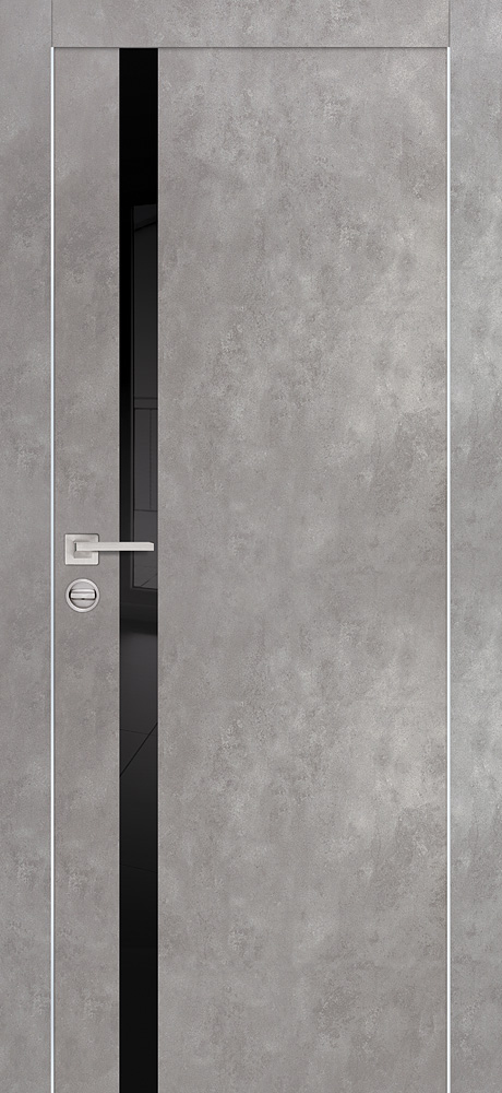 Межкомнатная дверь PX-8 Серый бетон