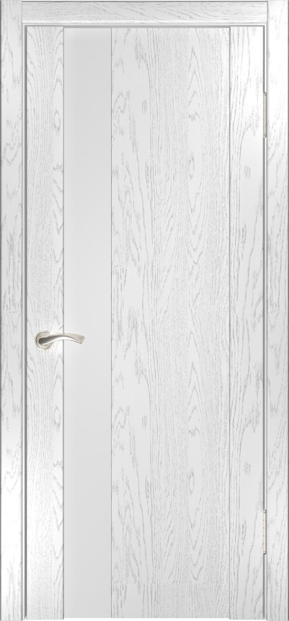 Фото Межкомнатная дверь Орион-3 (дуб белая эмаль, 900х2000)