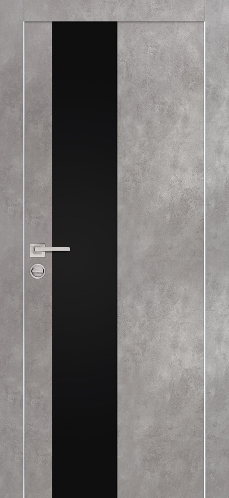 Межкомнатная дверь PX-6 Серый бетон