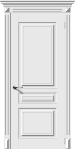 Межкомнатная дверь Легенда Версаль-Н Белый глухое ост