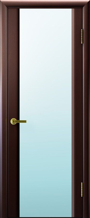 Фото Межкомнатная дверь Синай 3 (венге, стекло белое, 900х2000)
