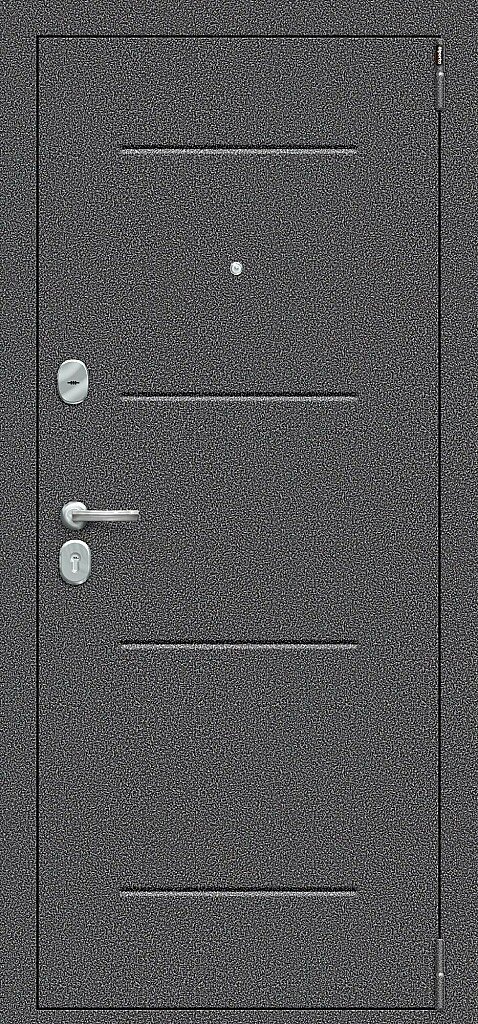 Входная дверь Porta S 104.П22 Антик Серебро/Wenge Veralinga BR3601 внешняя сторона