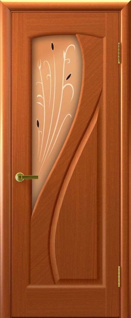 Фото Межкомнатная дверь МАРИЯ (Темный Анегри Т74, стекло, 900х2000)