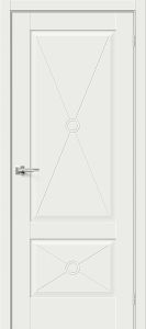 Межкомнатная дверь Прима-12.Ф2 White Matt BR5115