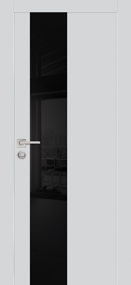 Межкомнатная дверь PX-6  AL кромка Агат