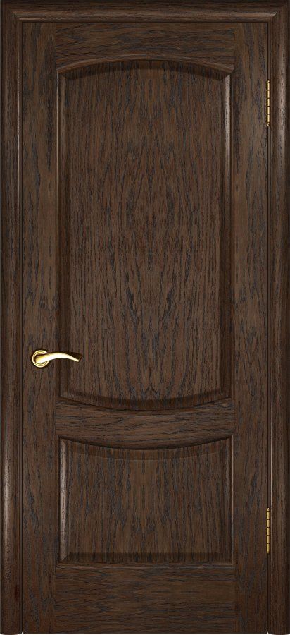 Фото Межкомнатная дверь Лаура 2 (Мореный дуб, глухая, 900х2000)