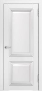 Межкомнатная дверь Лу-171 (белый эмалит)