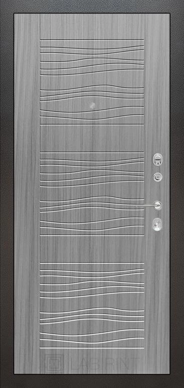 Входная дверь ТЕХНО 06 - Сандал серый
