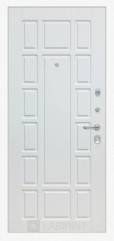 Входная дверь Лайн WHITE 12 - Белое дерево