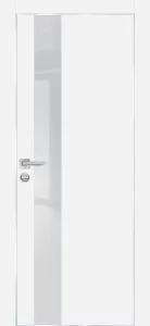 Межкомнатная дверь PX-10  AL кромка с 4-х ст. Белый