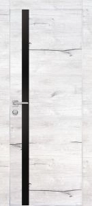 Межкомнатная дверь PX-8  AL кромка с 4-х ст. Дуб арктик