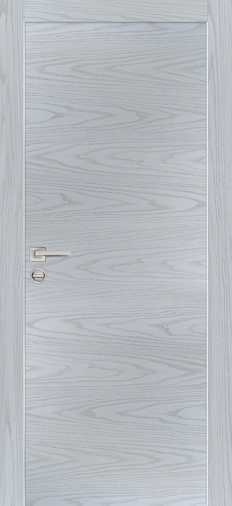 Фото Межкомнатная дверь PX-1 AL кромка Дуб скай серый