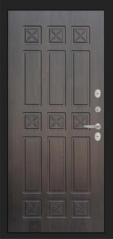 Входная дверь CLASSIC шагрень черная 16 - Алмон 28