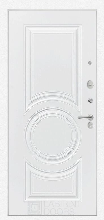 Входная дверь Лайн WHITE 23 - Белый софт