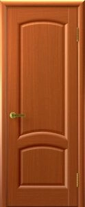 Межкомнатная дверь Лаура (темный Анегри, глухая, 900х2000)