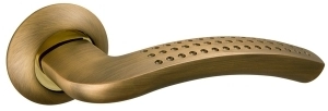 Ручка раздельная R.AR54.LOUNGE (LOUNGE AR) 130mm бронза/золото